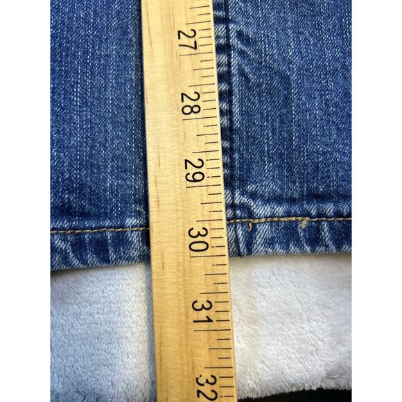 Levi Strauss Jeans Womens 4 Blue Denim Signature Misses Mid Rise Bootcut - Picture 6 of 6